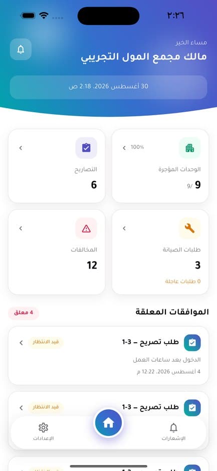 دعم أب